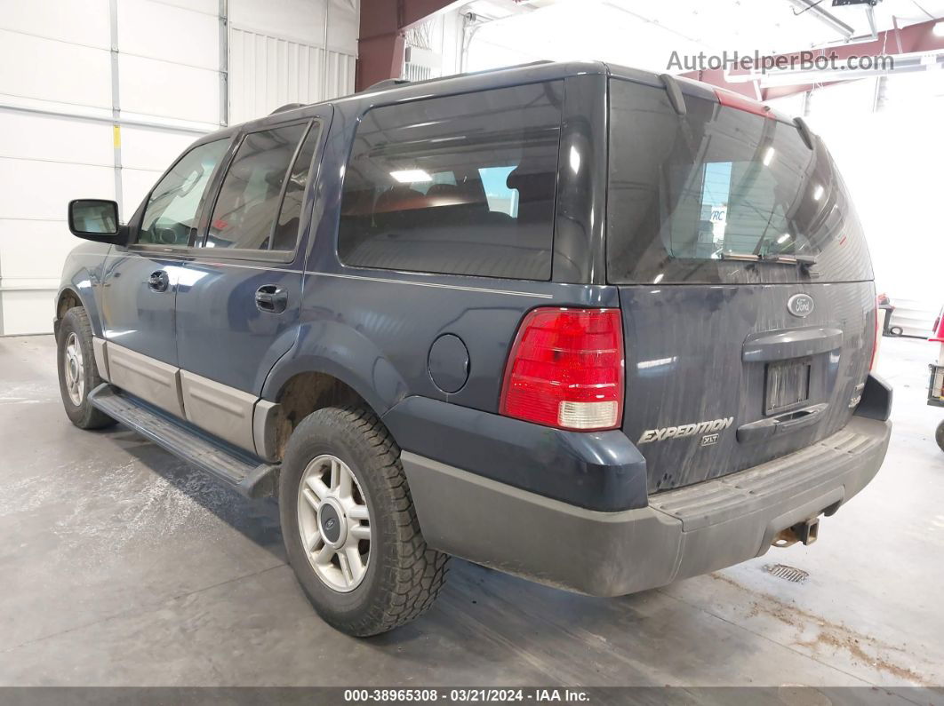 2003 Ford Expedition Xlt Blue vin: 1FMFU16L43LB17410