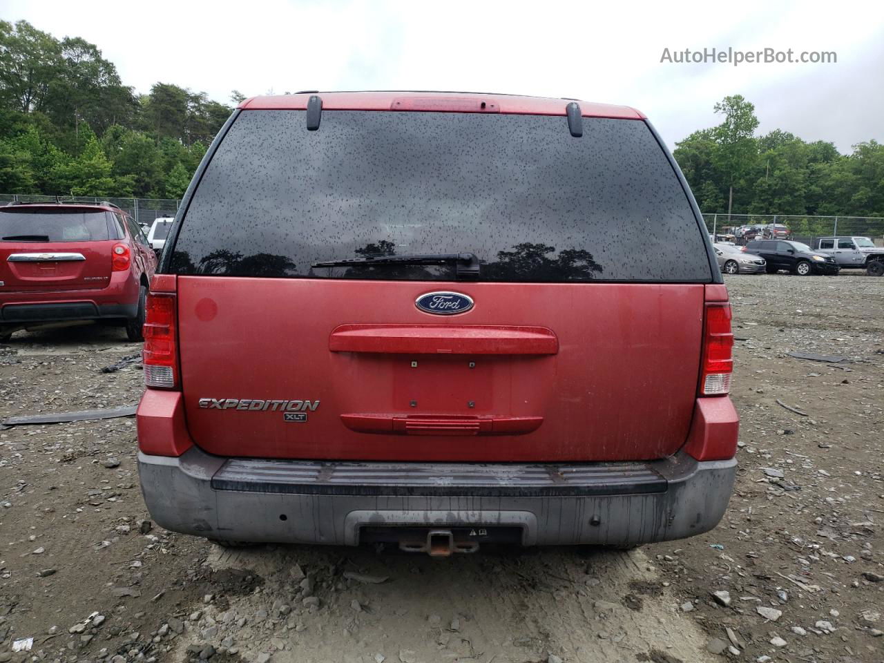 2003 Ford Expedition Xlt Красный vin: 1FMFU16L43LC42374