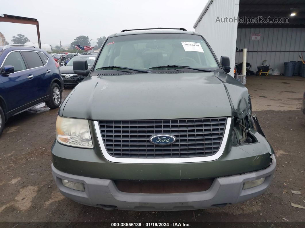 2003 Ford Expedition Xlt Green vin: 1FMFU16L53LA14805