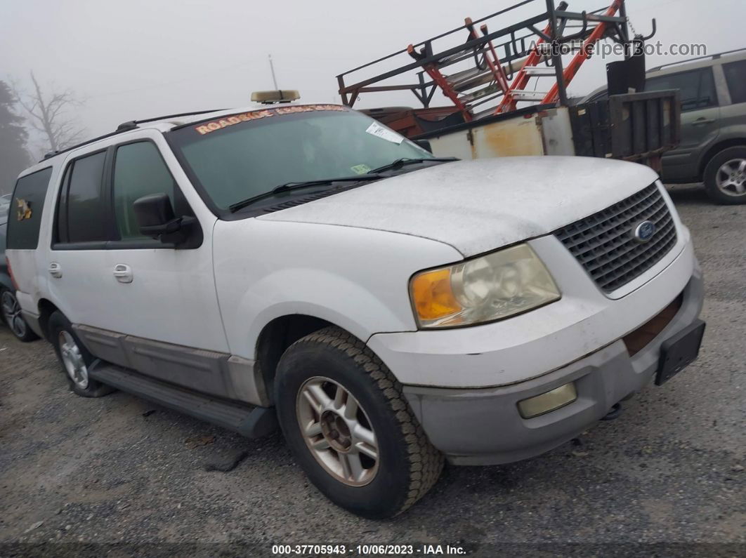 2003 Ford Expedition Special Service White vin: 1FMFU16L53LC58048