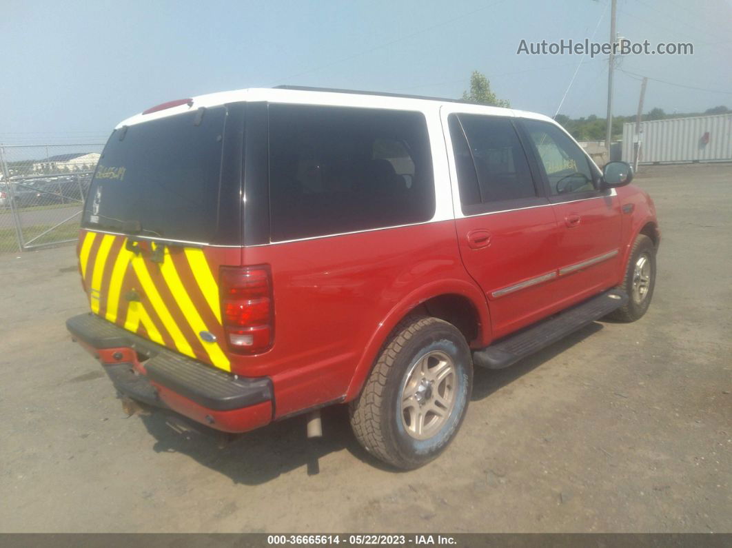 2001 Ford Expedition Xlt Red vin: 1FMFU16L81LB45997