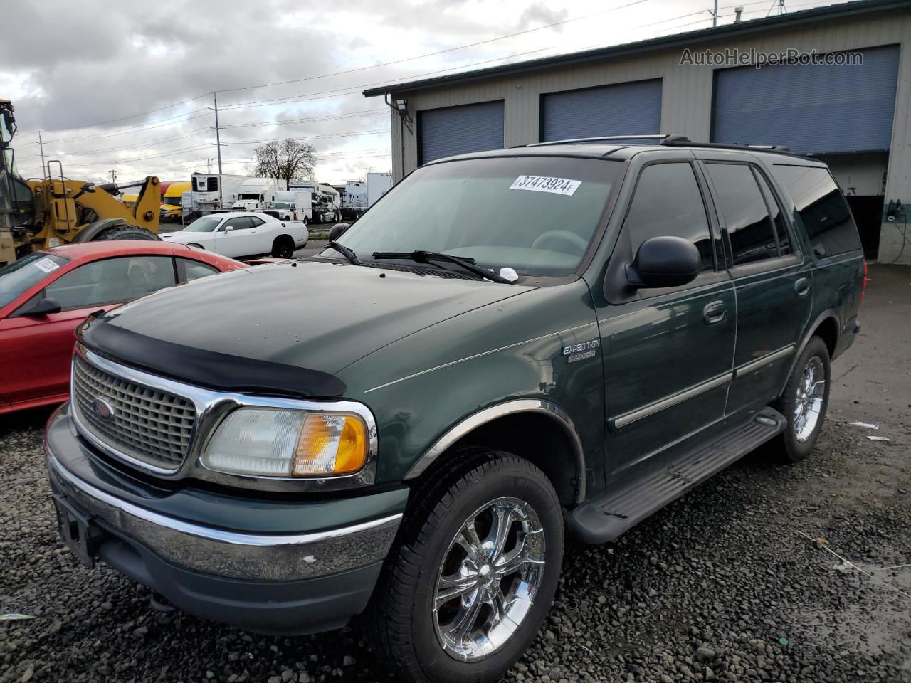 2001 Ford Expedition Xlt Green vin: 1FMFU16L91LB06948