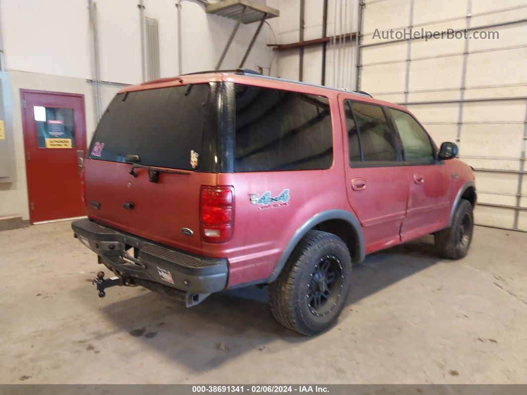 2000 Ford Expedition Xlt Red vin: 1FMFU16L9YLC17476