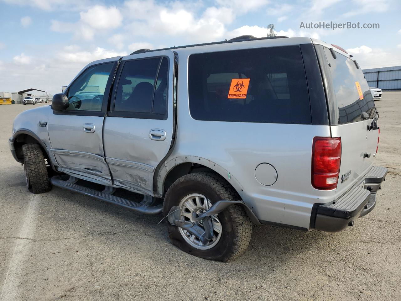 2001 Ford Expedition Xlt Silver vin: 1FMFU16LX1LA31435