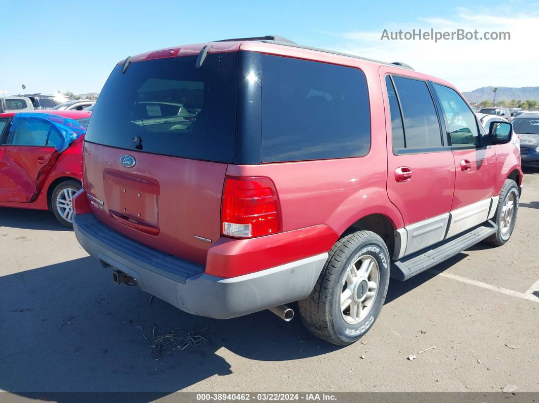 2003 Ford Expedition Xlt Red vin: 1FMFU16LX3LB57121