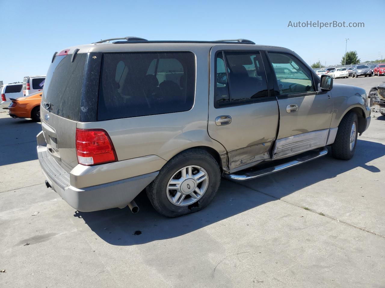 2003 Ford Expedition Xlt Tan vin: 1FMFU16W53LC13315