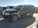 2008 Ford Expedition Eddie Bauer Black vin: 1FMFU17508LA27372