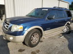 2007 Ford Expedition Eddie Bauer Синий vin: 1FMFU17517LA64185