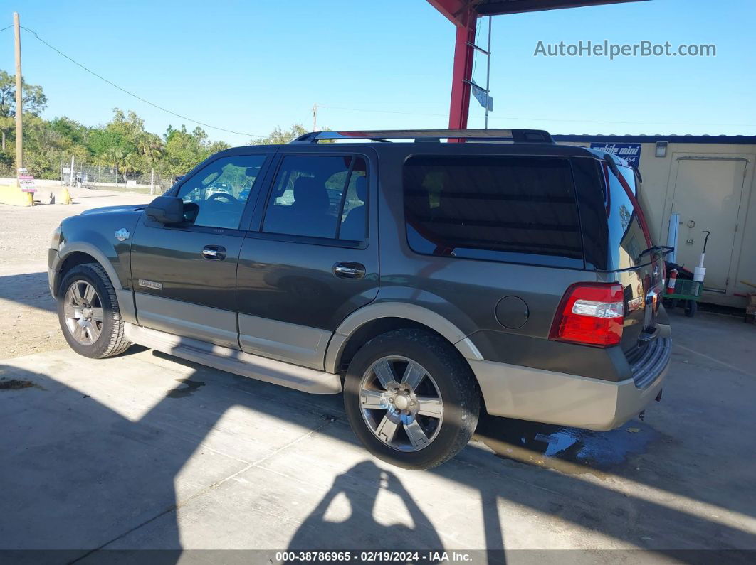 2008 Ford Expedition Eddie Bauer/king Ranch Gray vin: 1FMFU17518LA08281