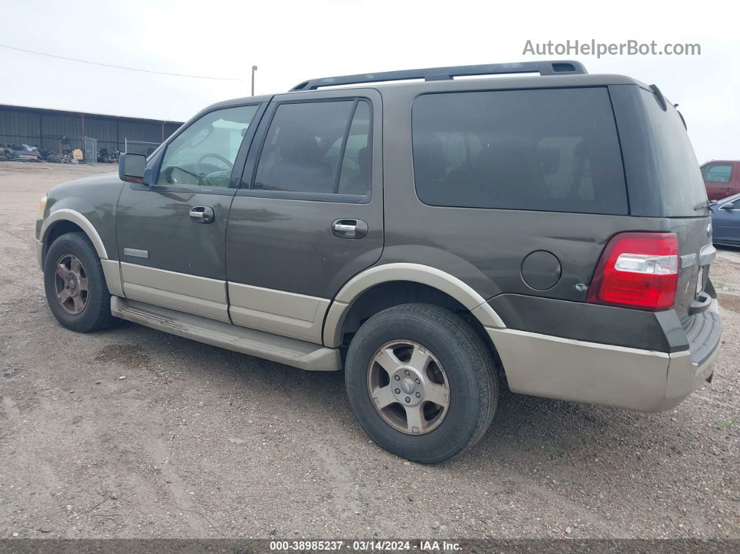 2008 Ford Expedition Eddie Bauer/king Ranch Brown vin: 1FMFU17518LA84454