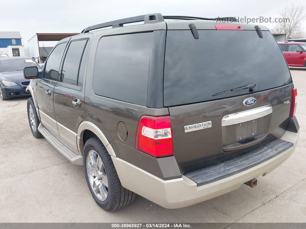 2008 Ford Expedition Eddie Bauer/king Ranch Коричневый vin: 1FMFU17518LA84549