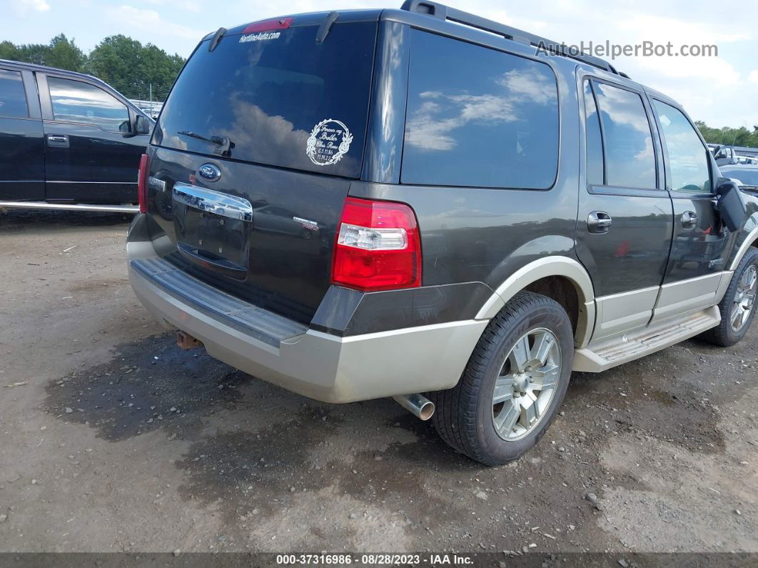 2008 Ford Expedition Eddie Bauer/king Ranch Brown vin: 1FMFU17528LA82955