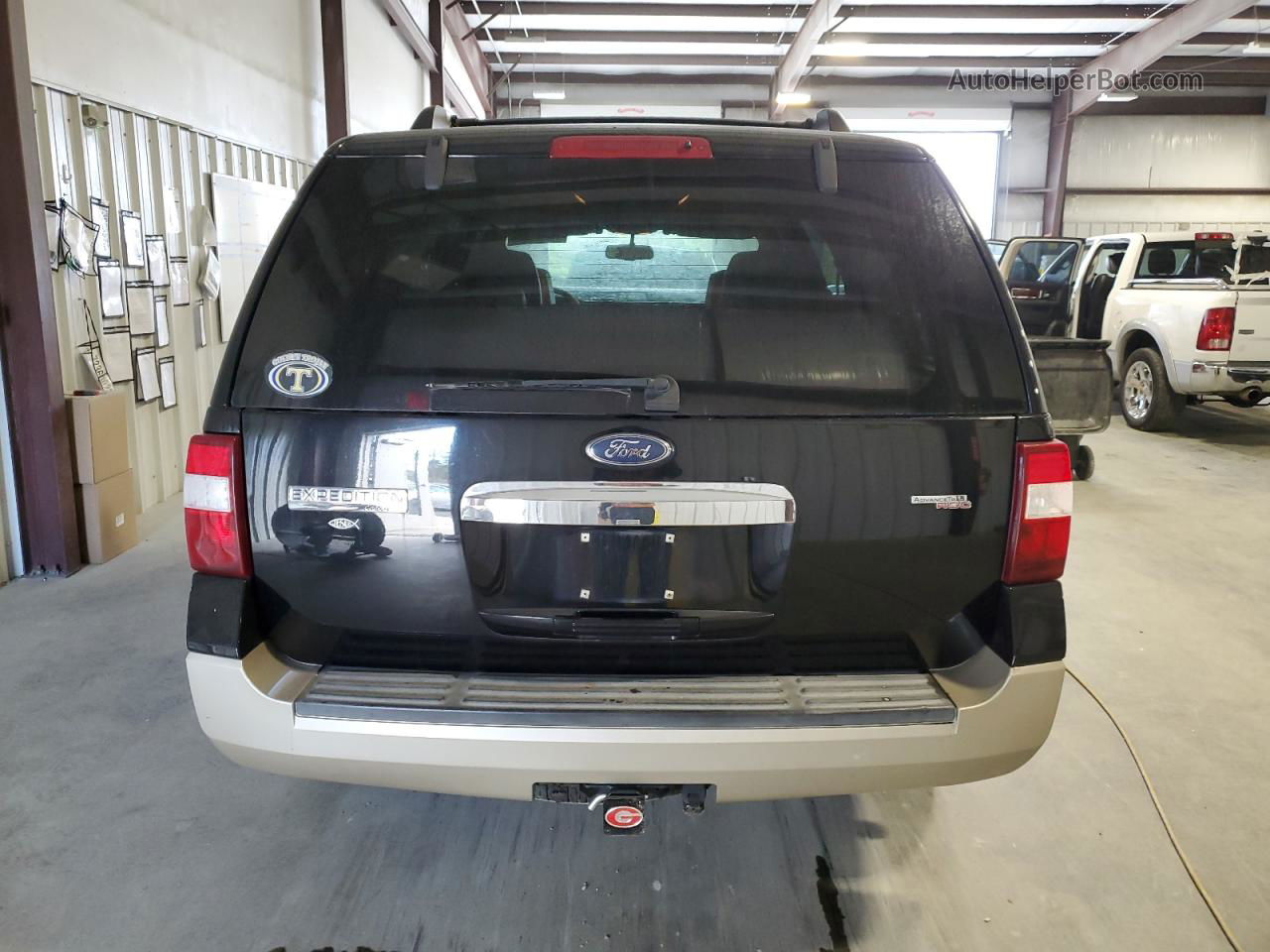 2007 Ford Expedition Eddie Bauer Black vin: 1FMFU17537LA74393