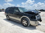 2008 Ford Expedition Eddie Bauer Black vin: 1FMFU17538LA35921