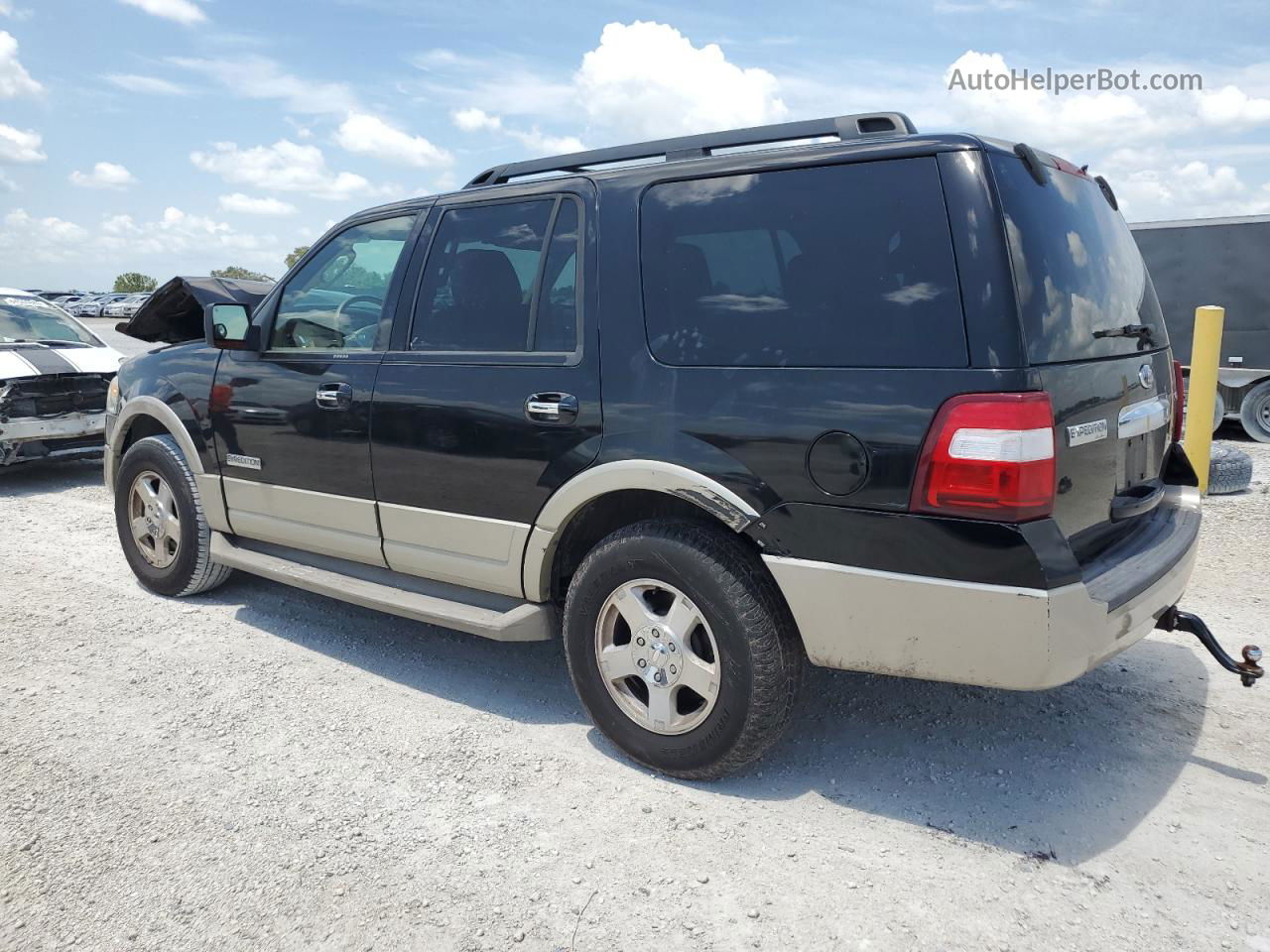 2008 Ford Expedition Eddie Bauer Black vin: 1FMFU17538LA35921