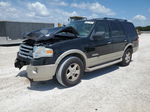 2008 Ford Expedition Eddie Bauer Black vin: 1FMFU17538LA35921