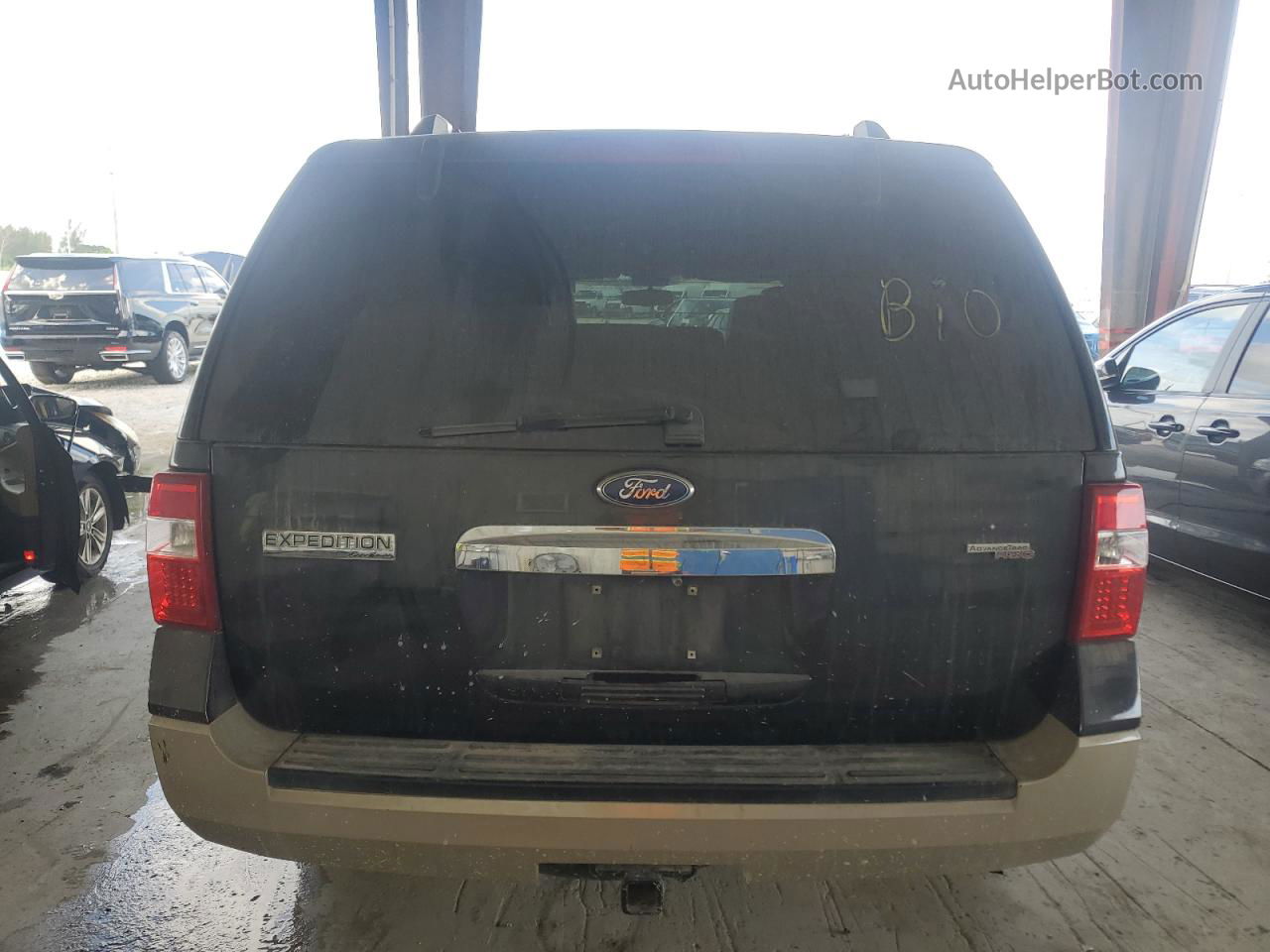 2007 Ford Expedition Eddie Bauer Black vin: 1FMFU17547LA91574