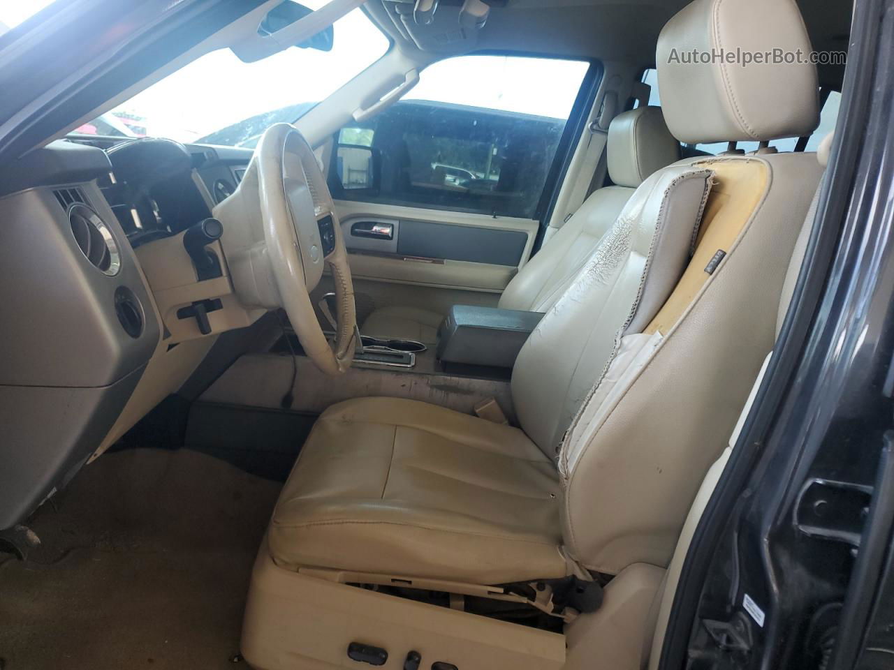 2007 Ford Expedition Eddie Bauer Black vin: 1FMFU17547LA91574