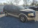 2007 Ford Expedition Eddie Bauer Black vin: 1FMFU17557LA03146