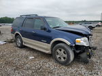 2007 Ford Expedition Eddie Bauer Blue vin: 1FMFU17557LA11666