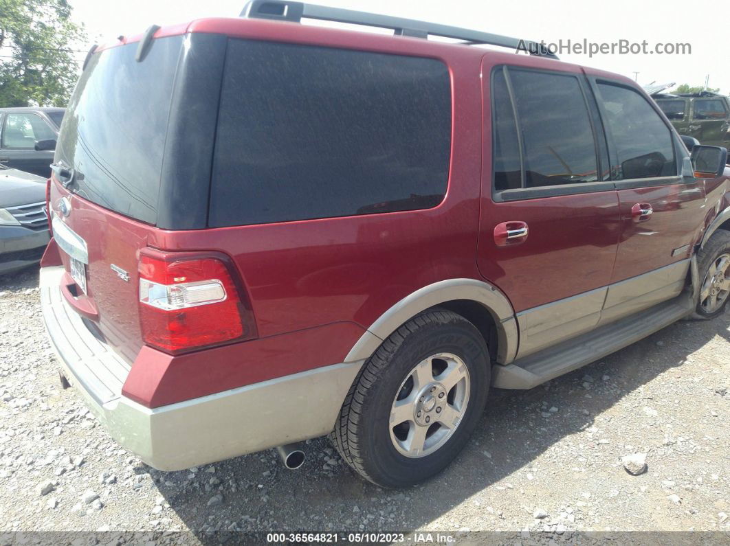 2008 Ford Expedition Eddie Bauer/king Ranch Красный vin: 1FMFU17568LA43432