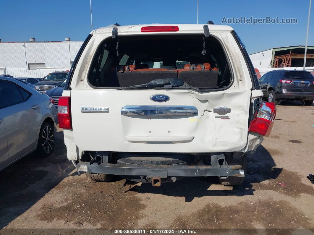 2008 Ford Expedition Eddie Bauer/king Ranch White vin: 1FMFU17568LA69898