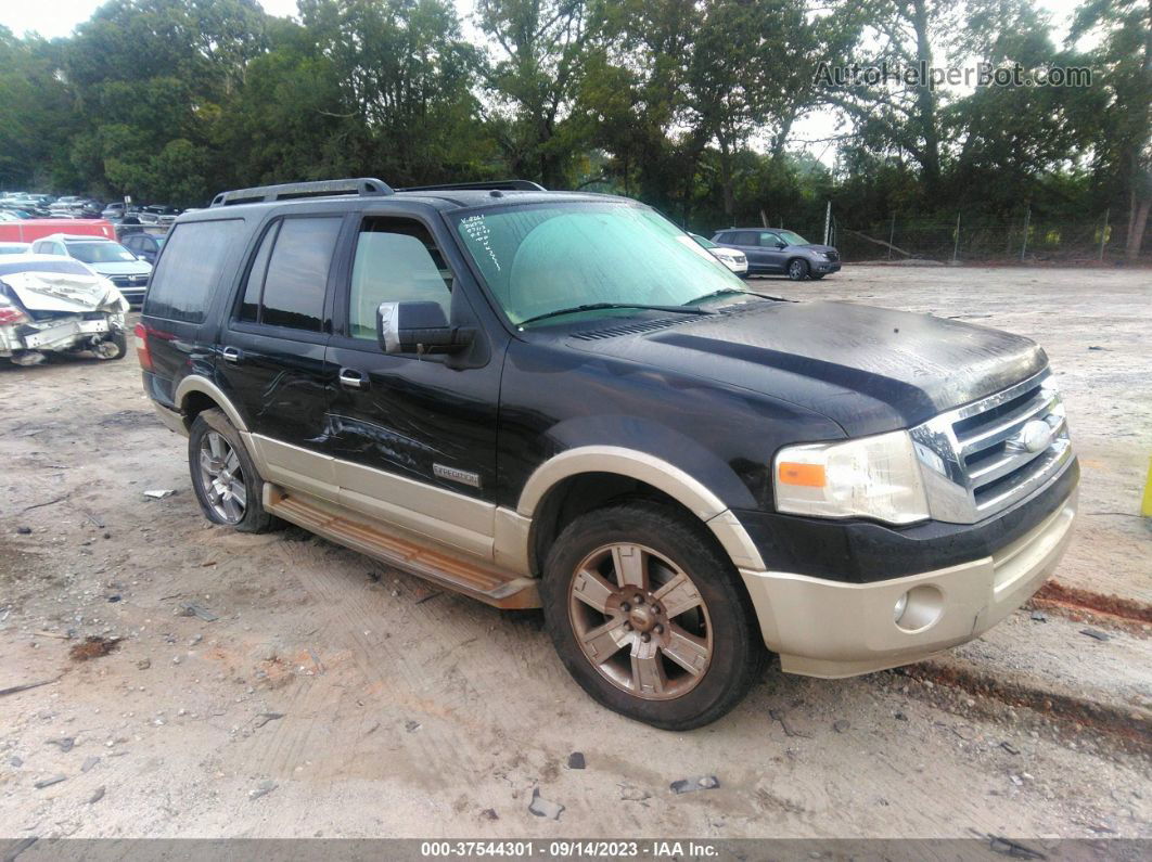 2008 Ford Expedition Eddie Bauer/king Ranch Черный vin: 1FMFU17578LA39261