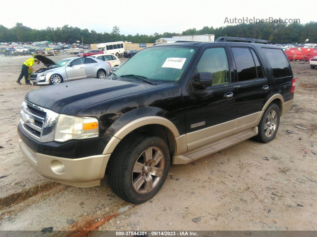 2008 Ford Expedition Eddie Bauer/king Ranch Black vin: 1FMFU17578LA39261