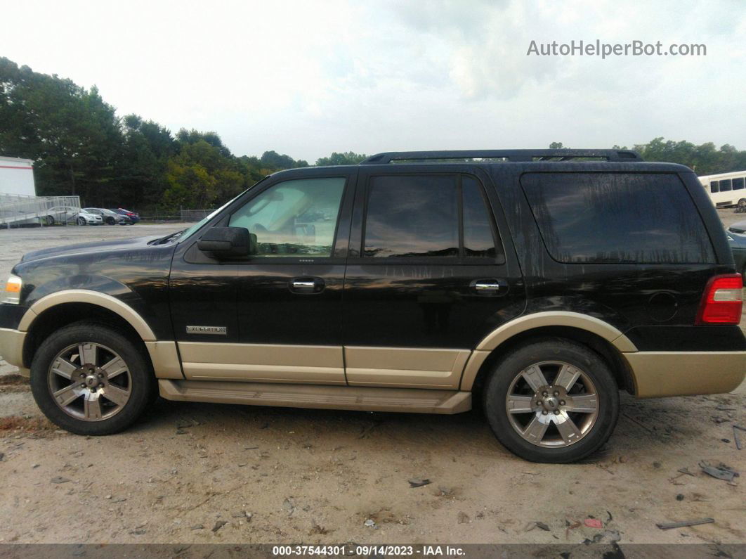 2008 Ford Expedition Eddie Bauer/king Ranch Черный vin: 1FMFU17578LA39261