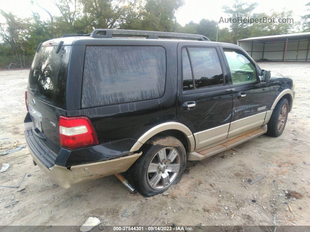 2008 Ford Expedition Eddie Bauer/king Ranch Black vin: 1FMFU17578LA39261