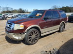 2007 Ford Expedition Eddie Bauer Burgundy vin: 1FMFU17587LA25707