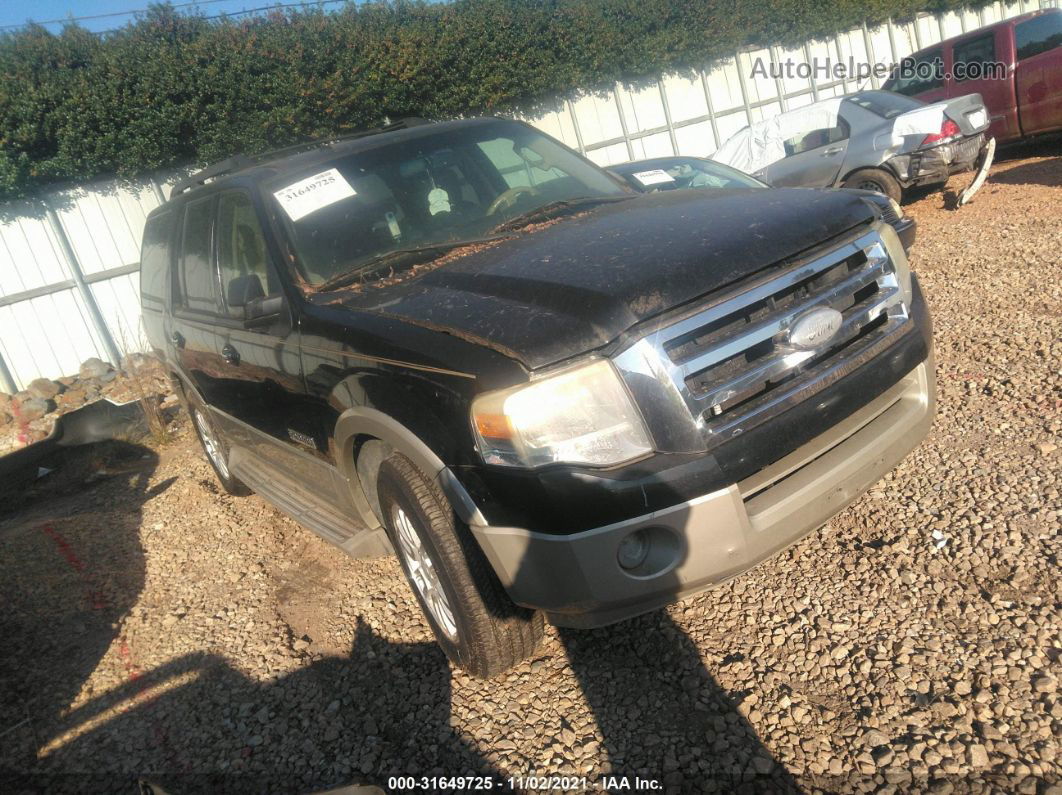 2008 Ford Expedition Eddie Bauer/king Ranch Black vin: 1FMFU17588LA43111