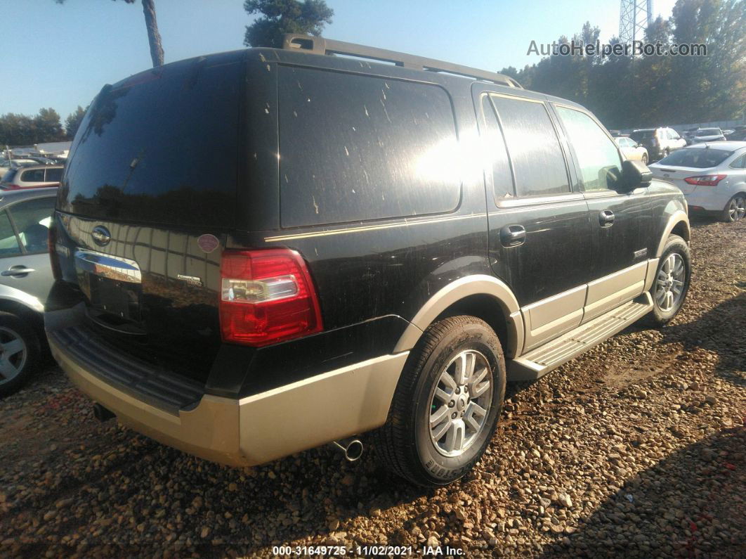 2008 Ford Expedition Eddie Bauer/king Ranch Black vin: 1FMFU17588LA43111