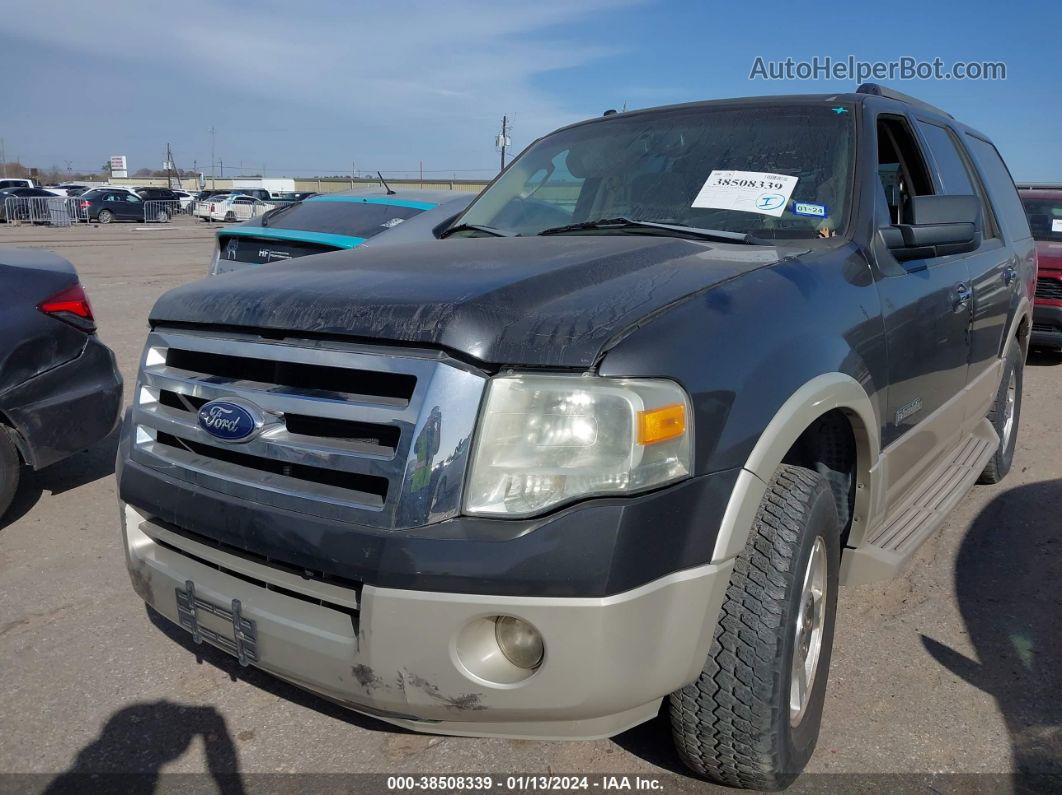 2007 Ford Expedition Eddie Bauer Brown vin: 1FMFU17597LA44198