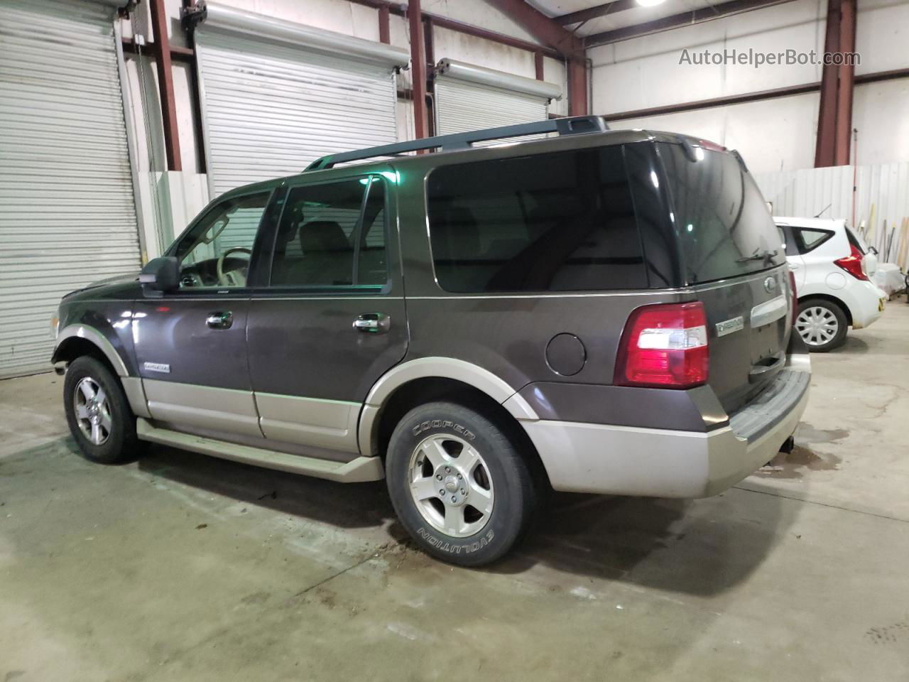 2008 Ford Expedition Eddie Bauer Brown vin: 1FMFU17598LA68115