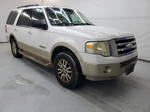2007 Ford Expedition Eddie Bauer White vin: 1FMFU175X7LA62533