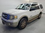 2007 Ford Expedition Eddie Bauer White vin: 1FMFU175X7LA62533