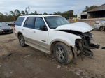 2007 Ford Expedition Eddie Bauer White vin: 1FMFU175X7LA68106