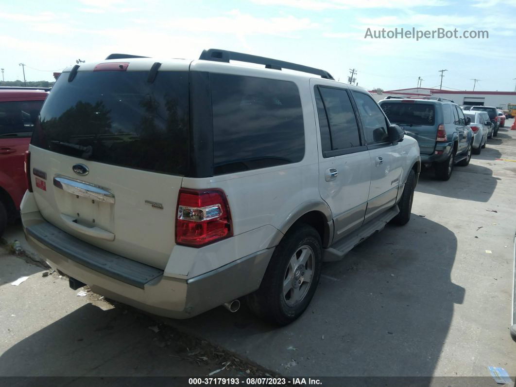 2008 Ford Expedition Eddie Bauer/king Ranch White vin: 1FMFU175X8LA51081