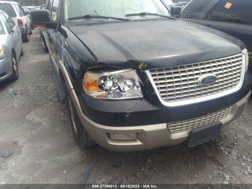 2003 Ford Expedition Eddie Bauer Black vin: 1FMFU17L03LA64350