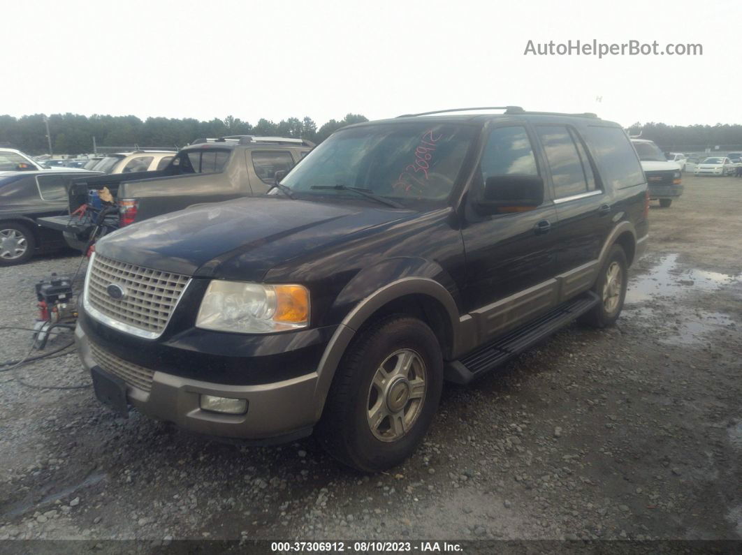 2003 Ford Expedition Eddie Bauer Black vin: 1FMFU17L03LA64350