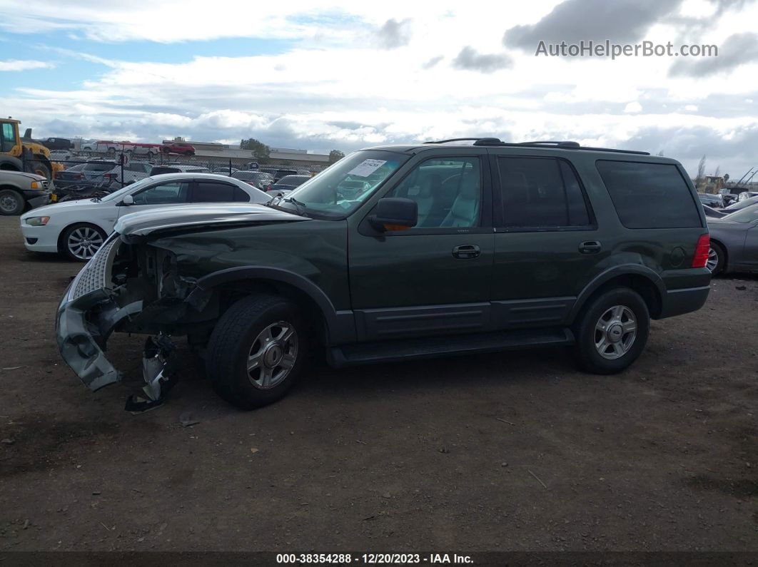 2003 Ford Expedition Eddie Bauer Green vin: 1FMFU17L13LA96403