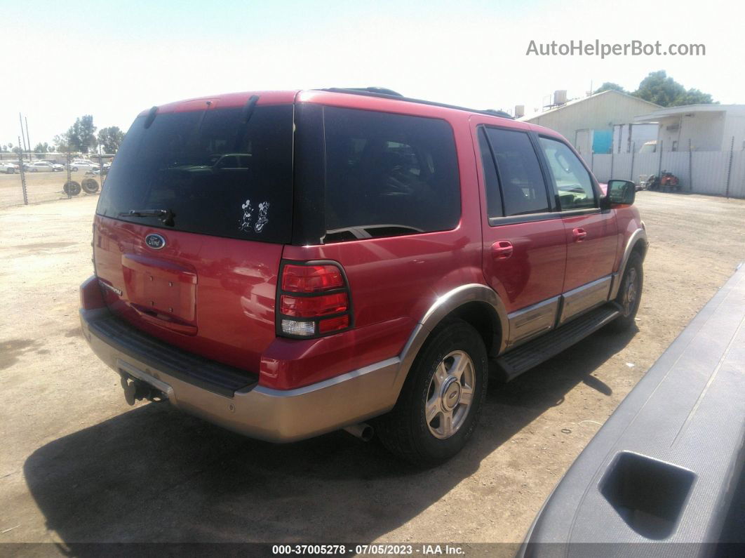 2003 Ford Expedition Eddie Bauer Red vin: 1FMFU17L13LB41825