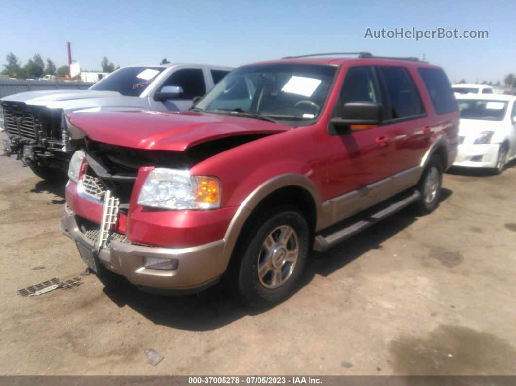 2003 Ford Expedition Eddie Bauer Red vin: 1FMFU17L13LB41825