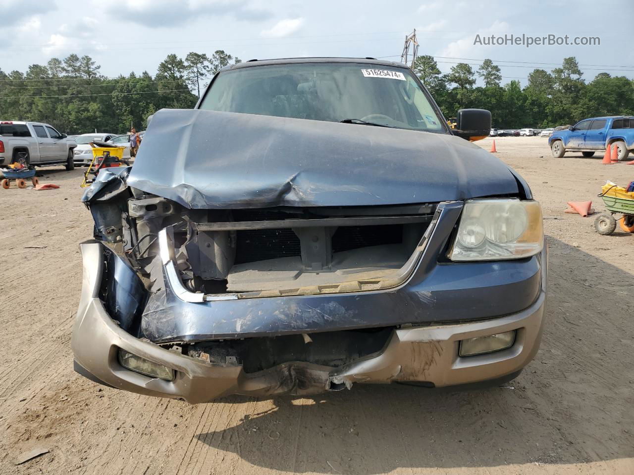 2003 Ford Expedition Eddie Bauer Blue vin: 1FMFU17L13LB45888