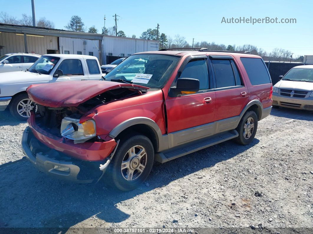 2003 Ford Expedition Eddie Bauer Orange vin: 1FMFU17L13LB92449