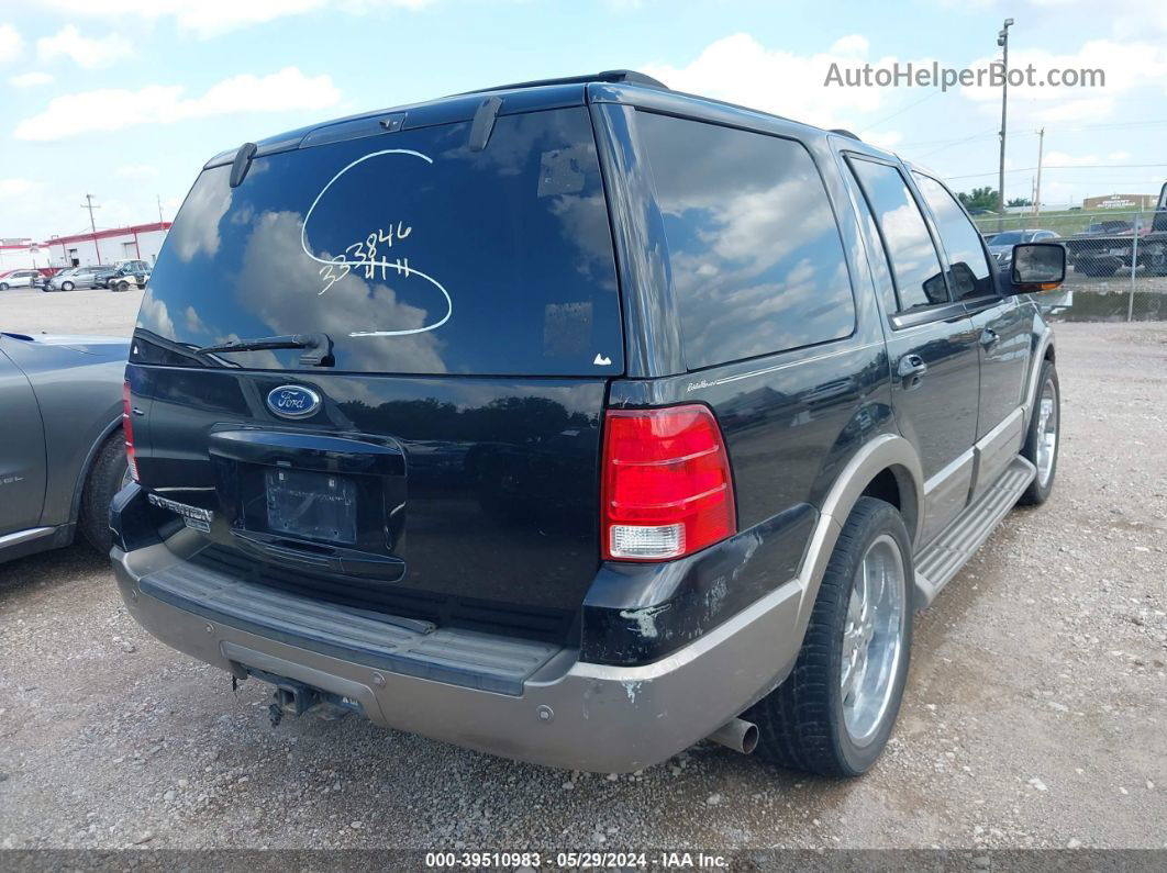 2003 Ford Expedition Eddie Bauer Black vin: 1FMFU17L13LB99952