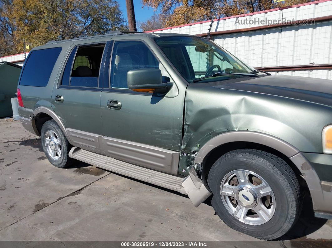 2003 Ford Expedition Eddie Bauer Green vin: 1FMFU17L13LC29001