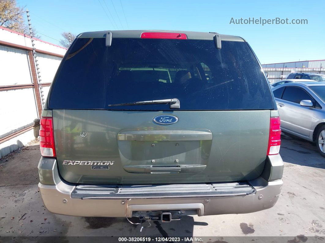 2003 Ford Expedition Eddie Bauer Green vin: 1FMFU17L13LC29001