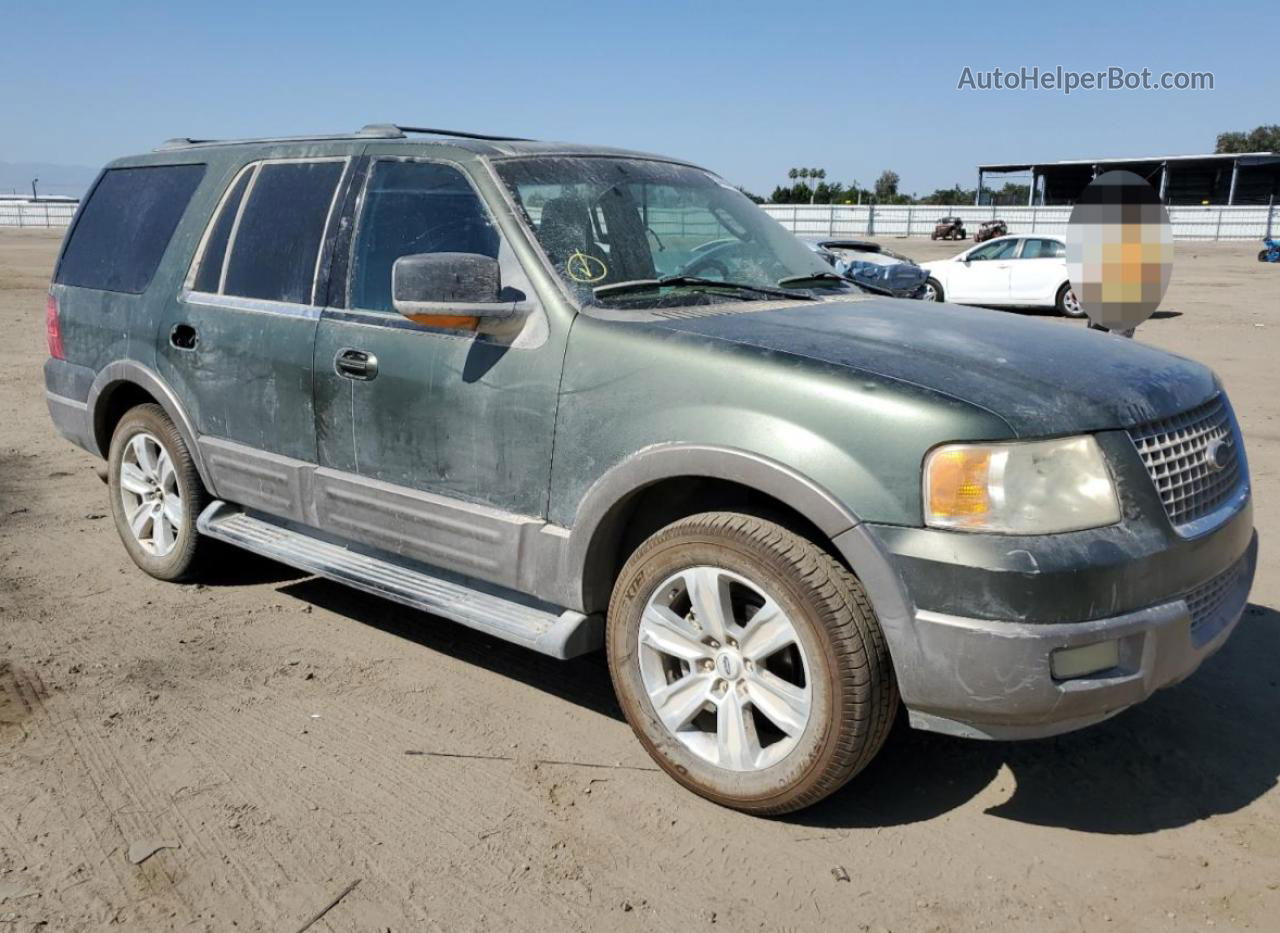 2003 Ford Expedition Eddie Bauer Green vin: 1FMFU17L23LA61630